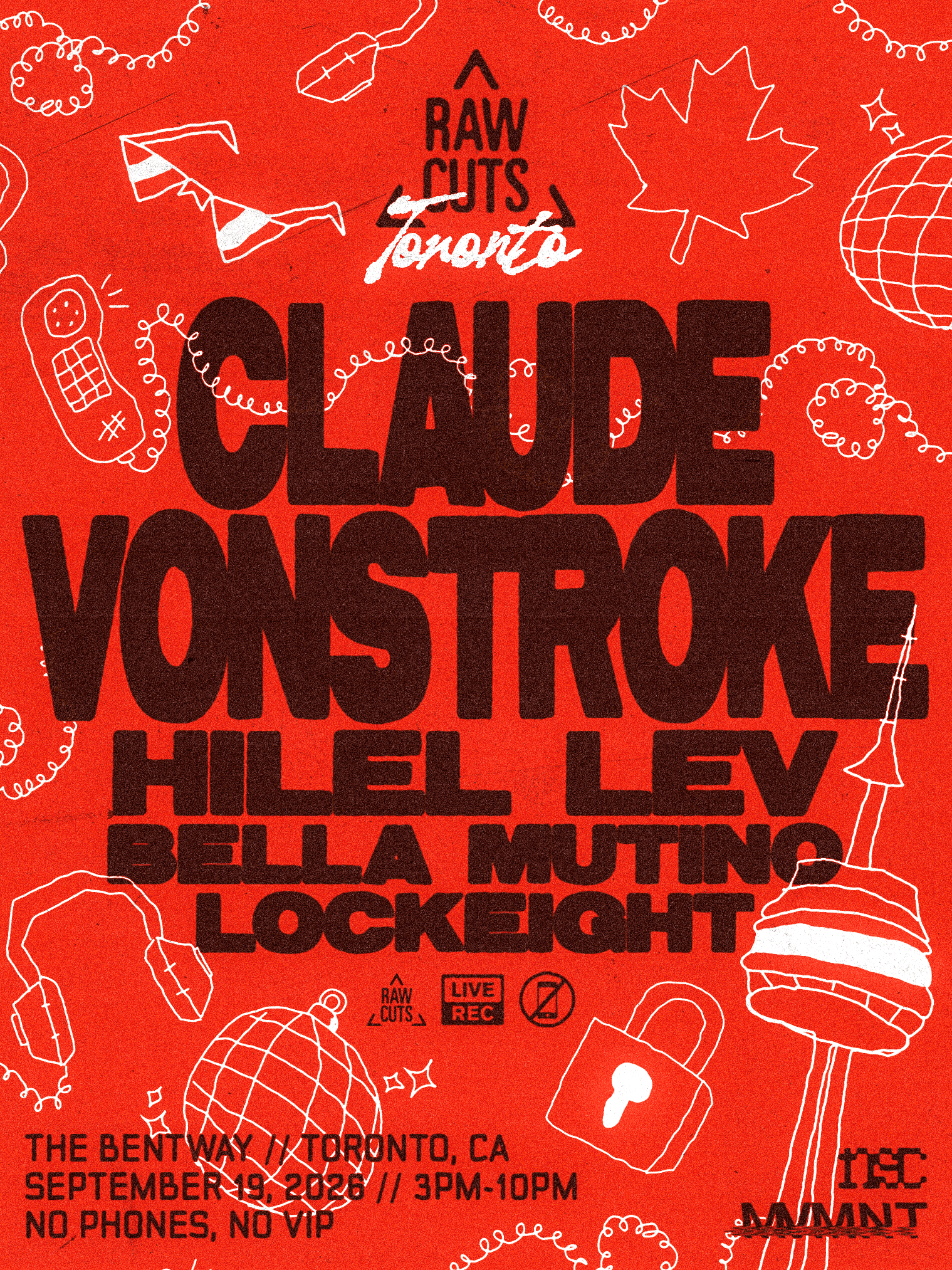 RAW CUTS: TORONTO - CLAUDE VONSTROKE