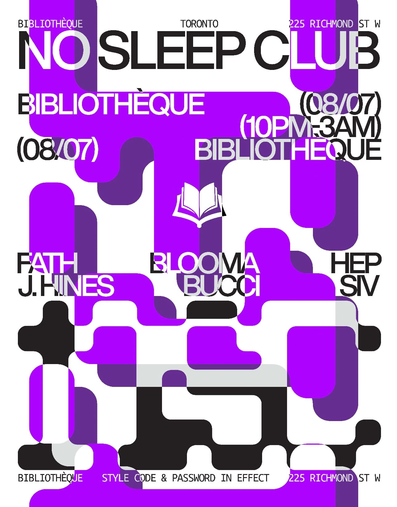 Electric Island After Party: No Sleep Club @ Bibliotheque