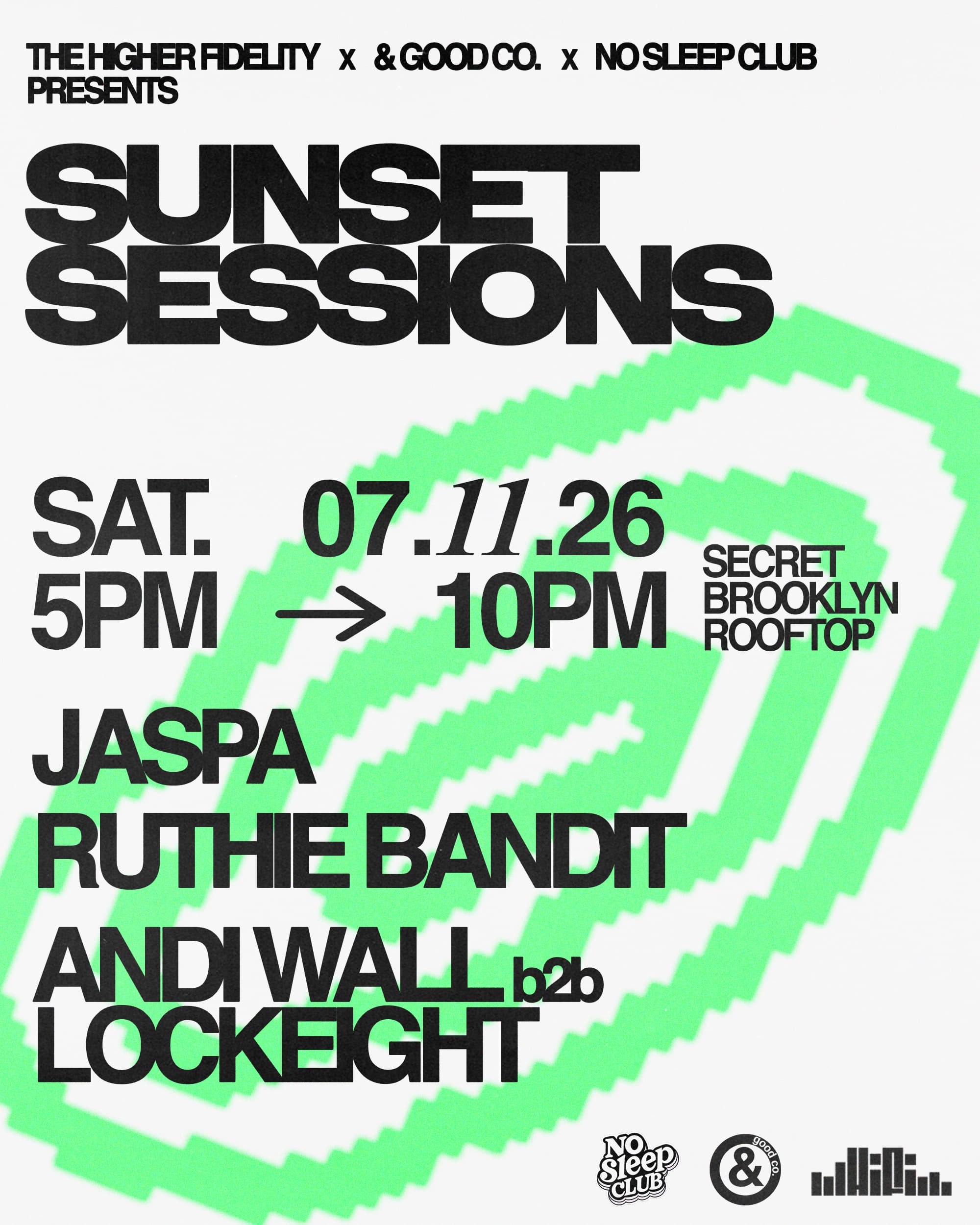 Sunset Sessions w/ JASPA, Ruthie Bandit, ANDI WALL, Lockeight
