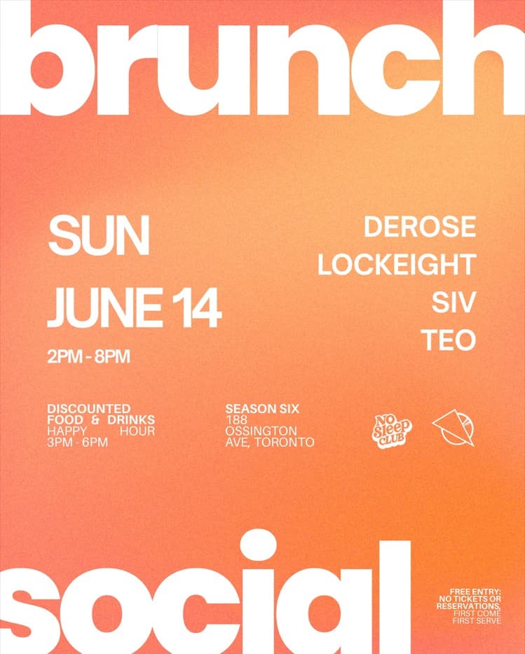 Premier Music Group & No Sleep Club Present: BRUNCH SOCIAL